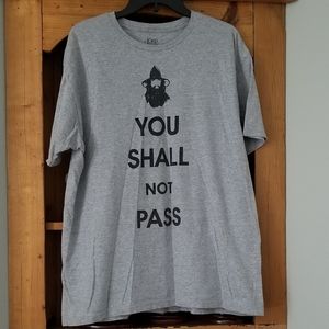 Lord of the Rings "You Shall Not Pass" Shirt